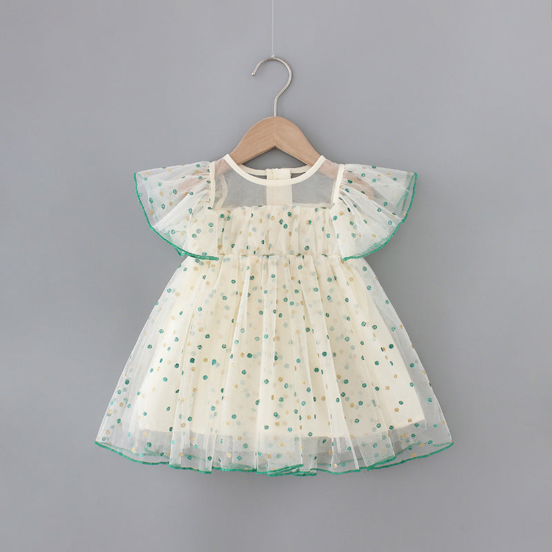 Clothing Party Romper Children girls kids dresses Overall - Tiff's Treasures