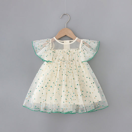 Clothing Party Romper Children girls kids dresses Overall - Tiff's Treasures