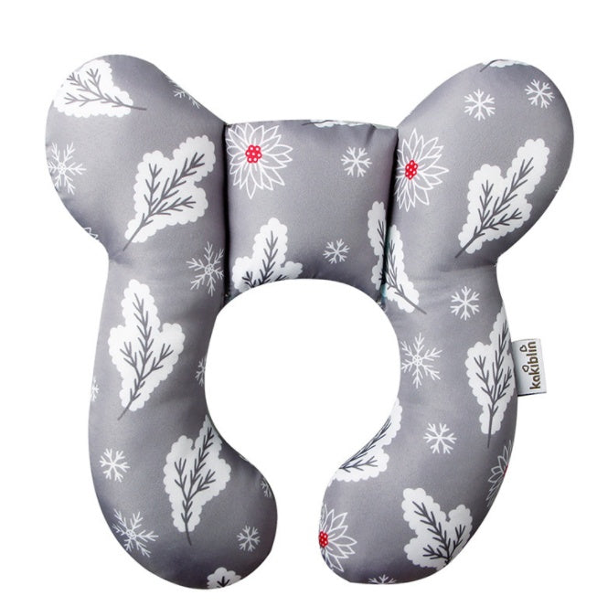 Infant Pillow  Baby Bed  U-Shaped Safety Seat  Neck Guard  Fixed Stereotyped Stroller Pillow - Tiff's Treasures