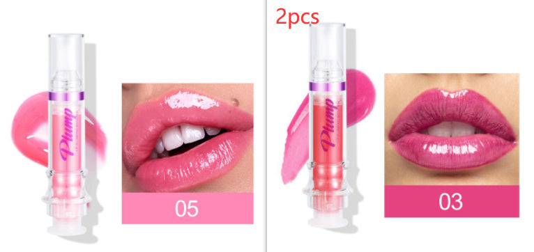 New Tube Lip Rich Lip Color Slightly Spicy Lip Honey Lip Glass Mirror Face Lip Mirror Liquid Lipstick - Tiff's Treasures
